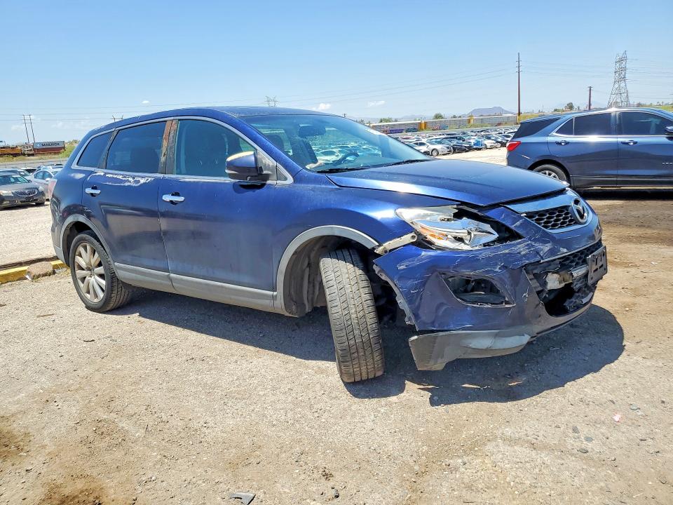 2010 Mazda Cx-9 VIN JM3TB2MVXA0224264 COPART salvage auction — UNDERCARRIAGE, Az - Cert Of Title - Salvage, sold $600 on 2026-07-06 (photo 4)