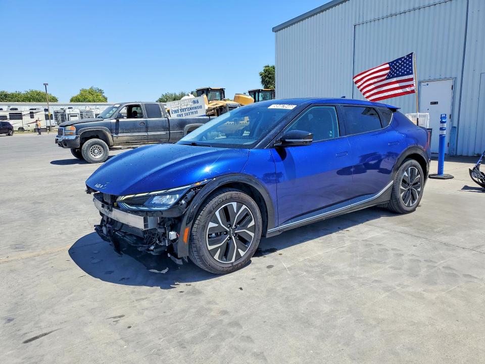 2023 Kia Ev6 VIN KNDC34LA7P5150037 COPART salvage auction — FRONT END, Ca - Certificate Of Title, sold $8,300 on 2026-07-06 (photo 1)