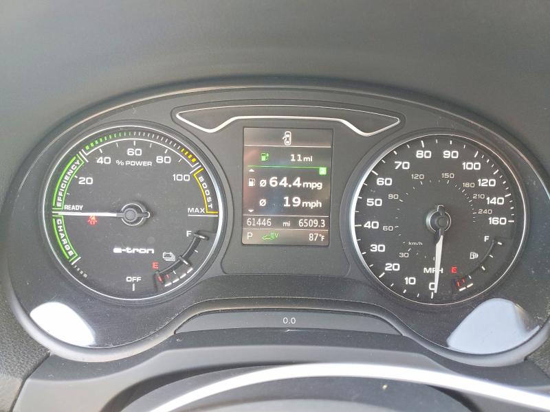2016 Audi VIN WAUUPBFF0GA132827 COPART salvage auction — FRONT END, Ca - Salvage Certificate, sold $2,050 on 2026-07-13 (photo 9)