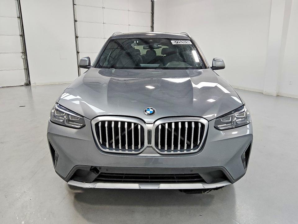 2023 BMW X3 VIN 5UX53DP09P9R38741 COPART salvage auction — REAR END, Fl - Certificate Of Title, sold $25,500 on 2026-07-13 (photo 5)