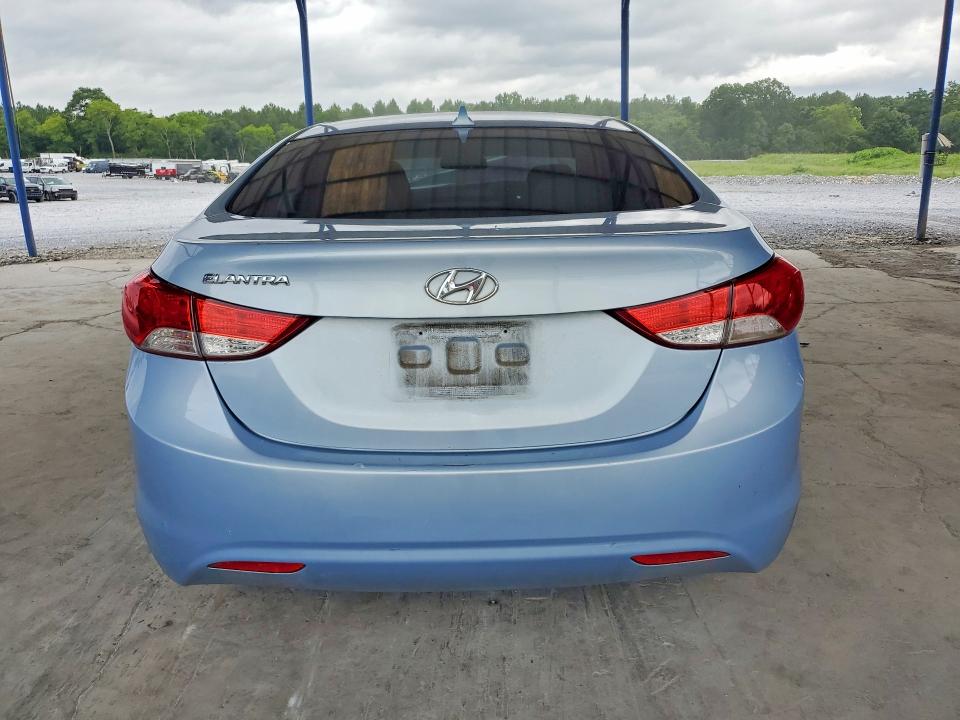 2011 Hyundai Elantra VIN KMHDH4AE5BU086148 COPART salvage auction — FRONT END, Ga - Cert Of Title-Salvage, sold $500 on 2026-07-30 (photo 6)