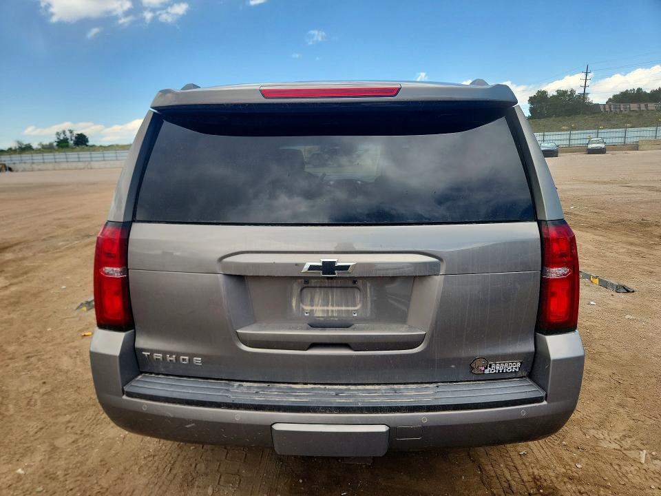 2019 Chevrolet Tahoe VIN 1GNSKBKC7KR291804 COPART salvage auction — SIDE, Co - Salvage Title, sold $325 on 2026-07-27 (photo 6)