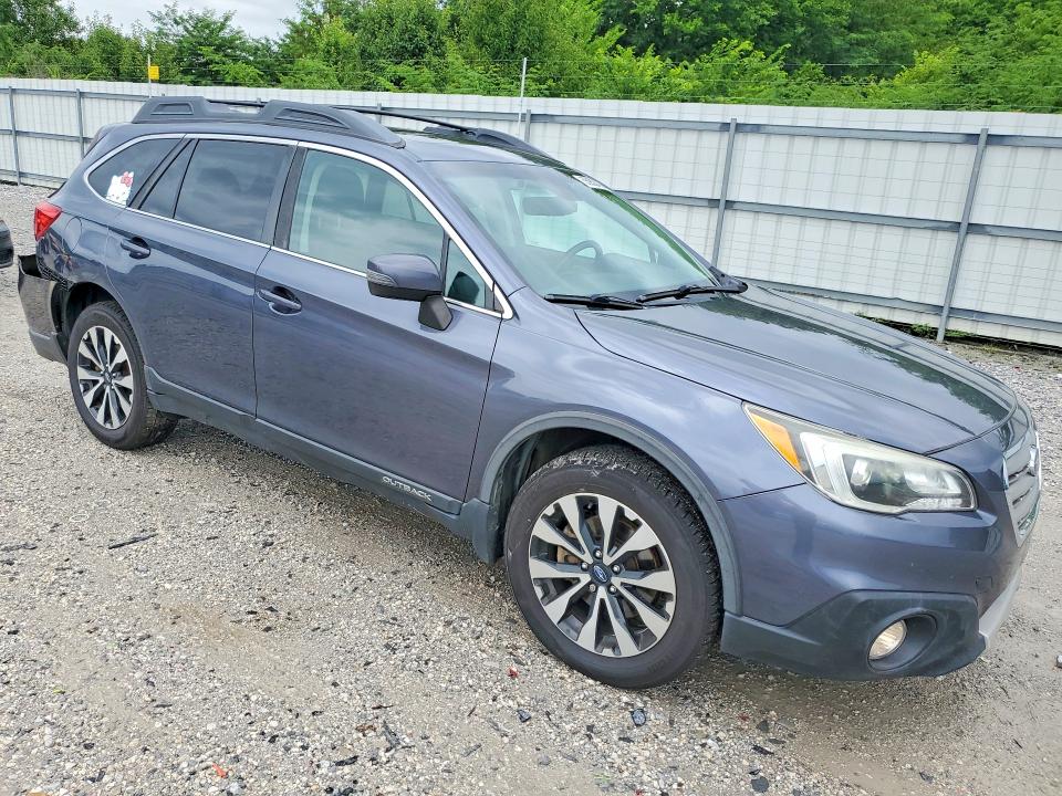 2017 Subaru Outback VIN 4S4BSENCXH3323786 COPART salvage auction — REAR END, Ar - Cert Of Title-Salvage, sold $3,050 on 2026-07-27 (photo 4)