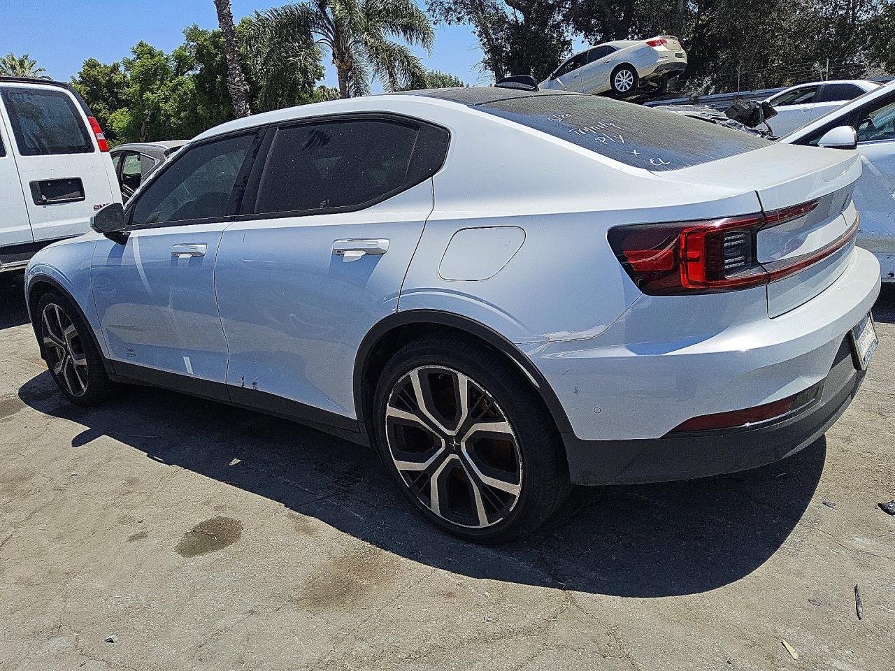 2022 Polestar 2 VIN LPSED3KA4NL055759 COPART salvage auction — Normal Wear, TN - CERTIFICATE OF TITLE, sold $6,600 on 2026-07-09 (photo 2)