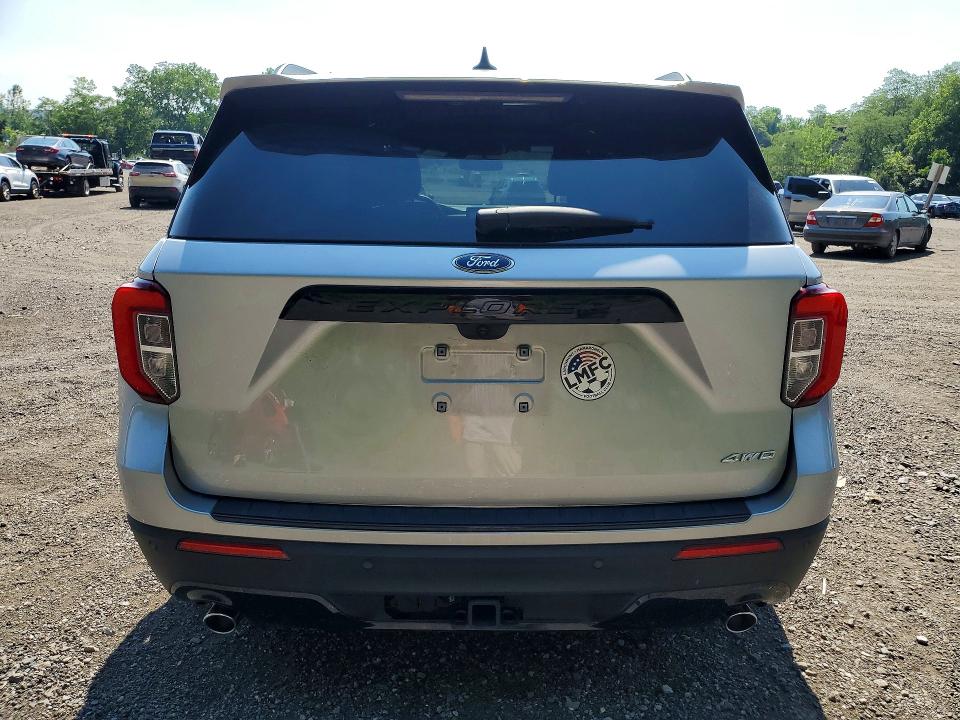 2024 Ford Explorer VIN 1FMSK8KH8RGA89739 COPART salvage auction — SIDE, Ny - Mv-907A Salvage Certificate, sold $7,200 on 2026-07-30 (photo 6)