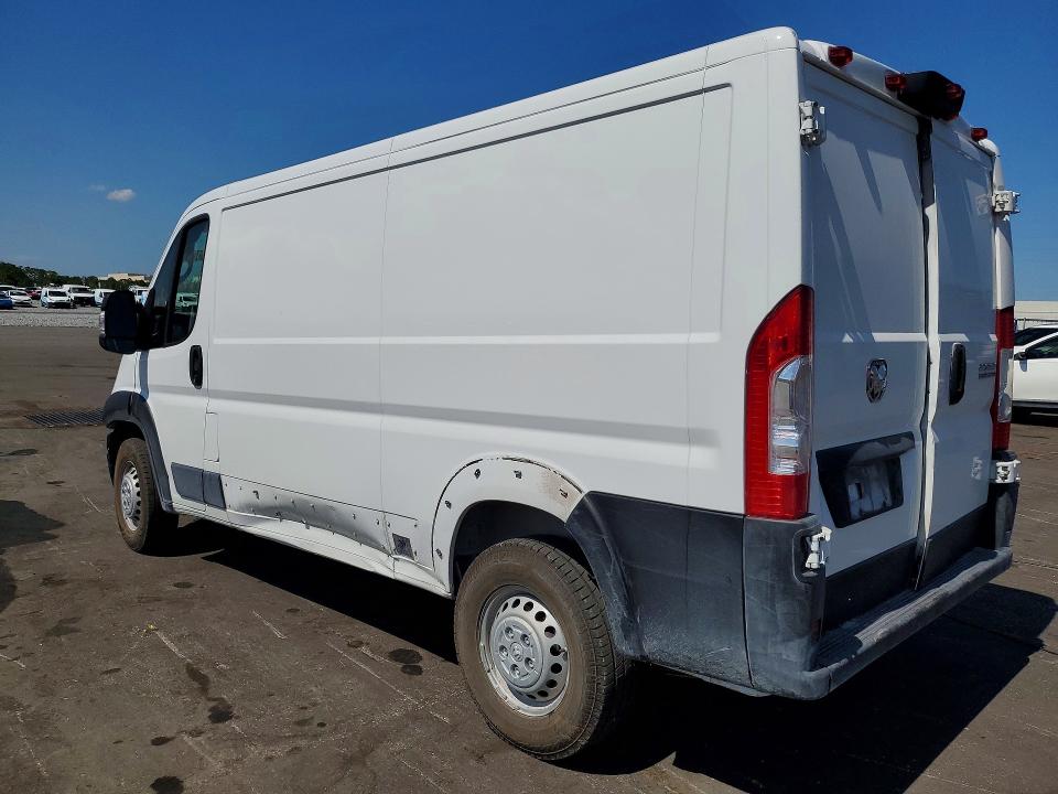2025 Ram Promaster 2500 VIN 3C6LRVVG3SE512519 COPART salvage auction — FRONT END, FL - CERTIFICATE OF TITLE (P), sold $16,000 on 2026-07-29 (photo 2)