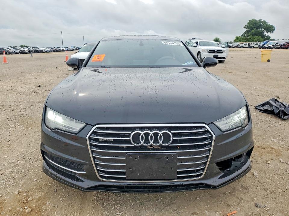 2016 Audi A7 VIN WAUWGAFC3GN011646 COPART salvage auction — WATER/FLOOD, Tx - Salvage Title-Flood Damage, sold $150 on 2026-07-22 (photo 5)