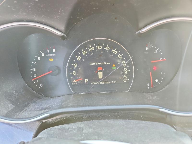2014 Kia Sorento VIN 5XYKWDA70EG492007 COPART salvage auction — REAR END, AB - BOS - SALVAGE, sold $975 on 2026-07-02 (photo 9)