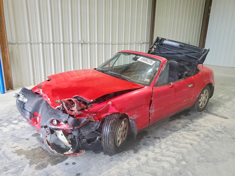 1992 Mazda Mx-5 miata VIN JM1NA3510N0313840 COPART salvage auction — FRONT END, ID - SALVAGE CERTIFICATE OF TITLE, sold $100 on 2026-07-27 (photo 1)