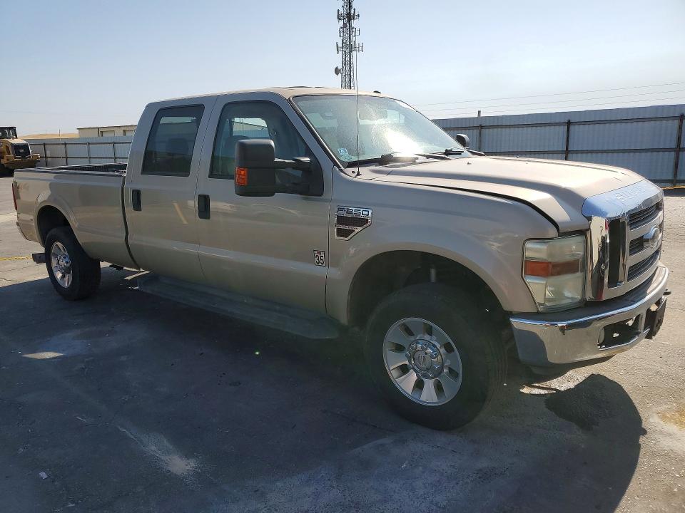 2008 Ford F-250 super duty VIN 1FTSW21R08EA90023 COPART salvage auction — REAR END, Ca - Salvage Certificate, sold $1,050 on 2026-07-09 (photo 4)