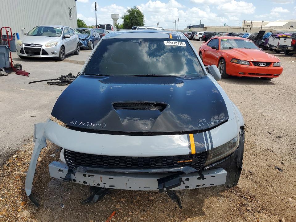 2022 Dodge Charger VIN 2C3CDXGJ9NH155162 COPART salvage auction — ALL OVER, Tx - Cert Of Title-Rebuilt Salvage, sold $8,100 on 2026-07-29 (photo 5)