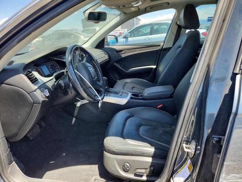2011 Audi A4 VIN WAUFFAFL0BN039741 COPART salvage auction — FRONT END, Ut - Salvage Certificate, sold $700 on 2026-07-28 (photo 7)