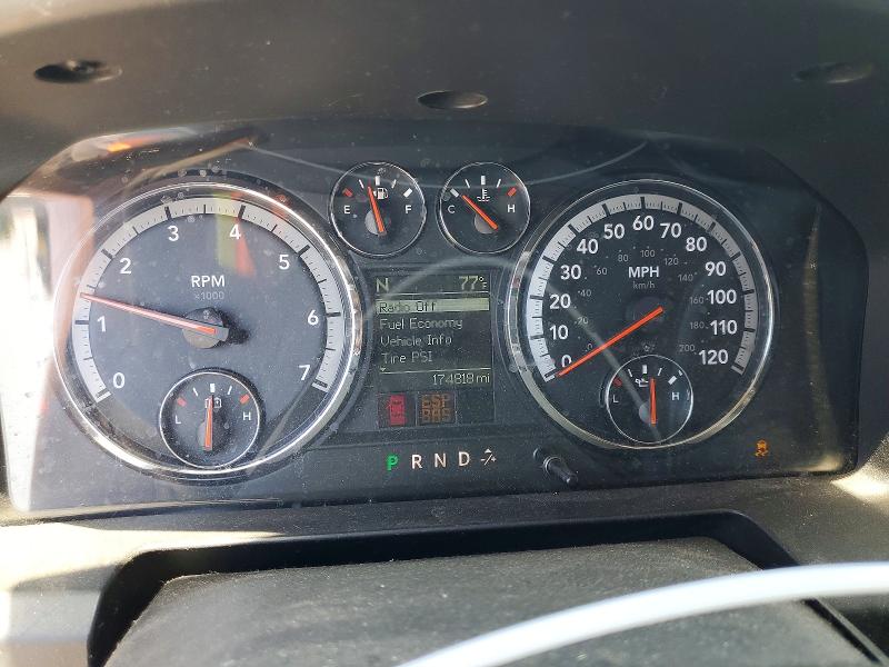 2010 Dodge Ram VIN 1D7RB1GP2AS105158 COPART salvage auction — NORMAL WEAR, Ca - Dis/Dlr/Exp Only Clean Title (P), sold $1,050 on 2026-08-27 (photo 9)