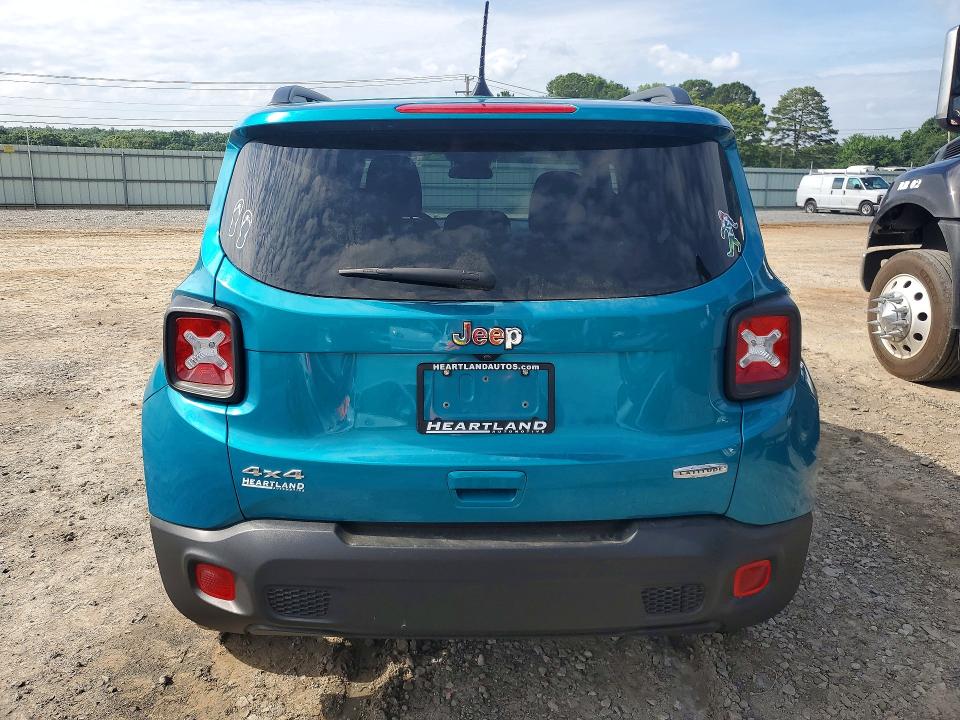 2022 Jeep Renegade VIN ZACNJDB19NPN87295 COPART salvage auction — SIDE, Ar - Cert Of Title-Salvage, sold $6,000 on 2026-08-17 (photo 6)