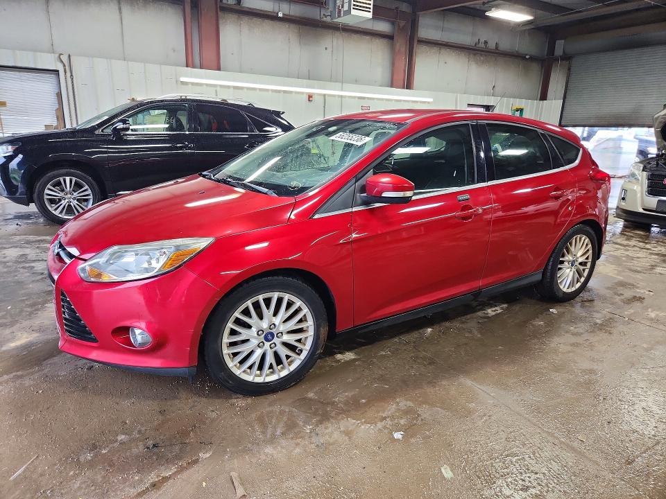 2012 Ford Focus VIN 1FAHP3M21CL255101 COPART salvage auction — REAR END, Il - Salvage Certificate, sold $525 on 2026-07-02 (photo 1)