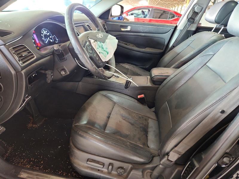 2012 Hyundai VIN KMHGC4DD1CU154199 COPART salvage auction — FRONT END, Az - Certificate Of Title, sold $500 on 2026-07-15 (photo 7)