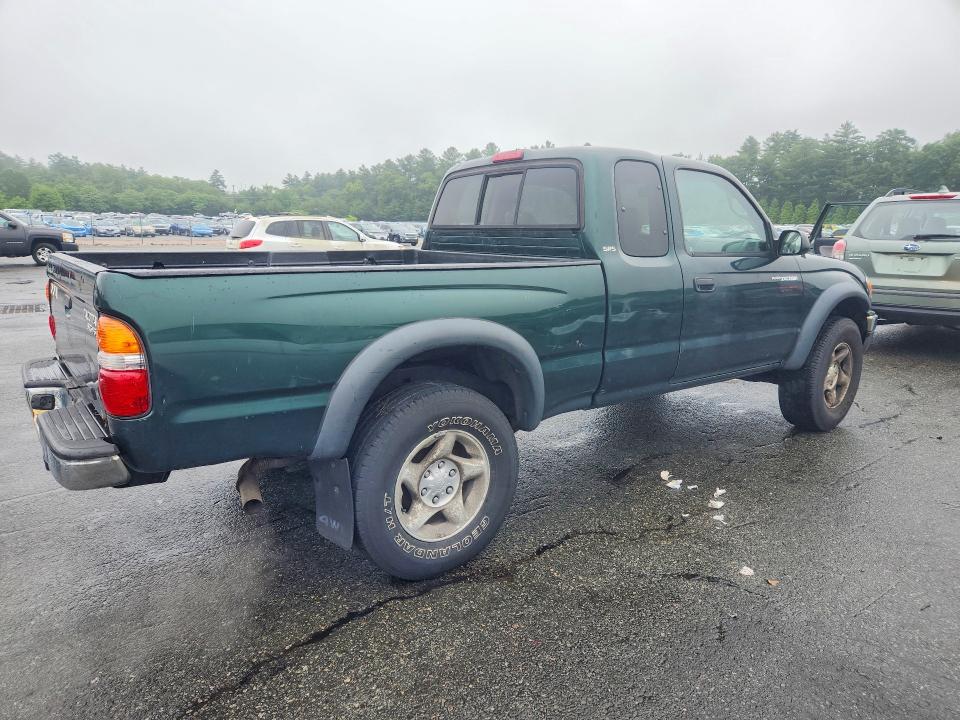 2002 Toyota Tacoma VIN 5TEWN72N12Z131017 COPART salvage auction — SIDE, RI - SALVAGE CERTIFICATE OF TITLE, sold $550 on 2026-07-28 (photo 3)