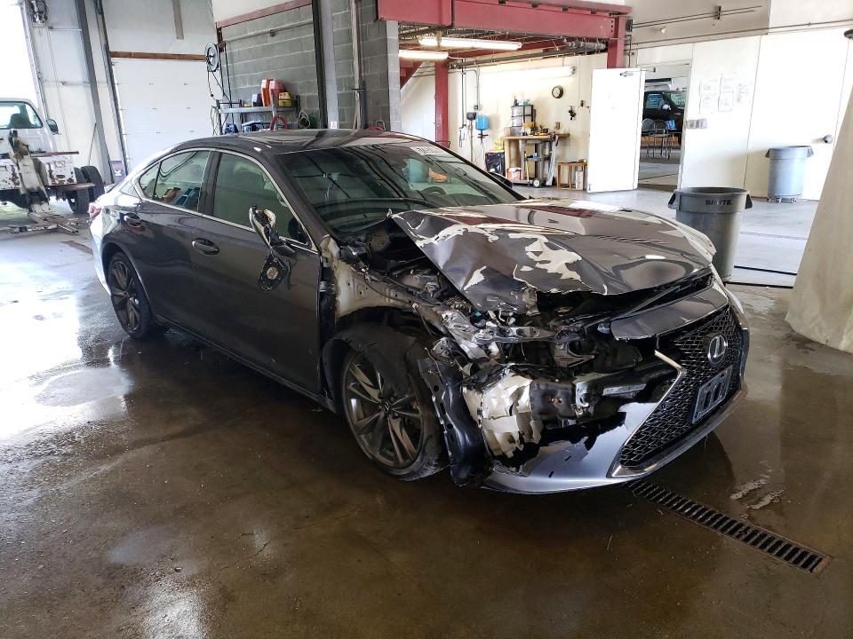 2021 Lexus ES VIN 58AG11D13MU006575 COPART salvage auction — FRONT END, Ak - Certificate Of Vehicle Title, sold $4,100 on 2026-07-21 (photo 4)