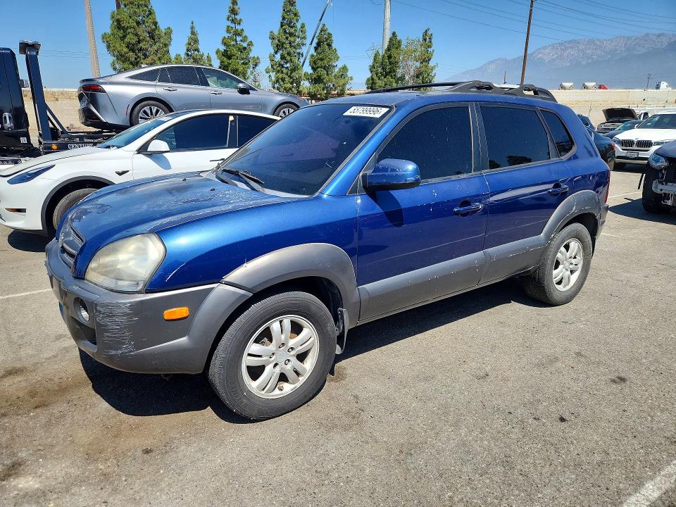 2006 Hyundai Tucson VIN KM8JN12DX6U282169 COPART salvage auction — NORMAL WEAR, Ca - Dis/Dlr/Exp Only Clean Title, sold $250 on 2026-07-28 (photo 1)