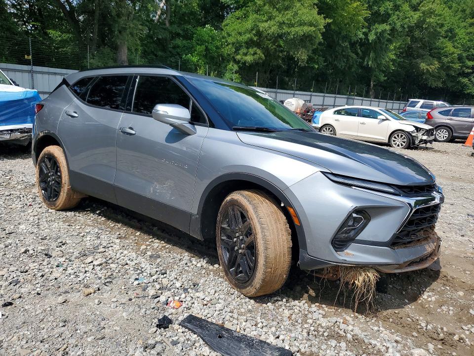 2024 Chevrolet Blazer VIN 3GNKBDR41RS182529 COPART salvage auction — FRONT END, Ga - Cert Of Title-Salvage, sold $4,550 on 2026-07-31 (photo 4)