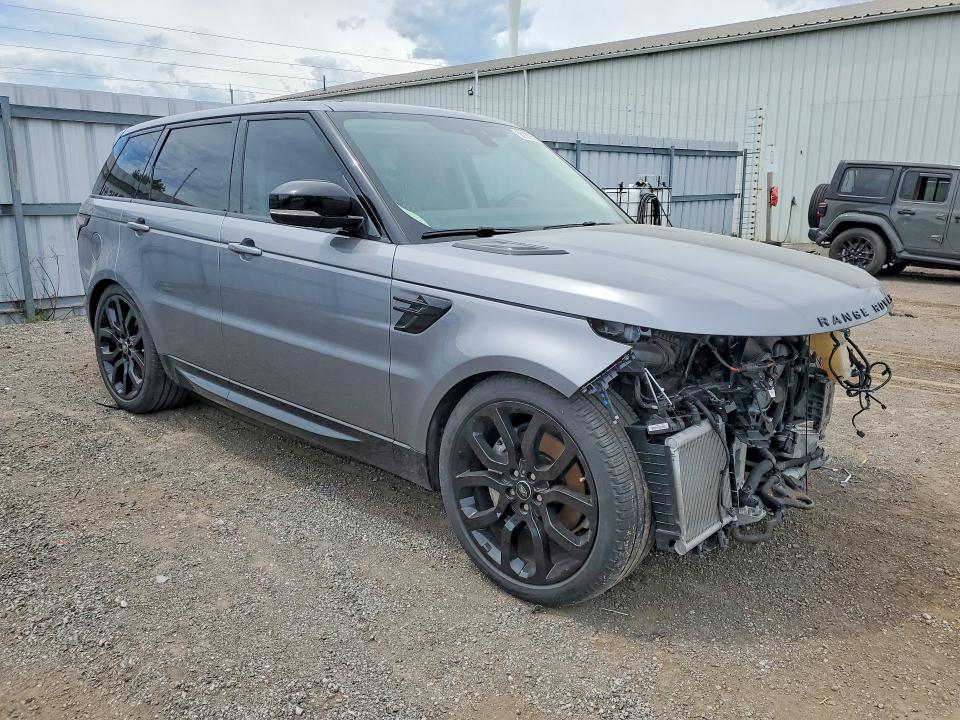 2022 Land rover RANGE ROVER VIN SALWR2SU3NA208802 COPART salvage auction — FRONT END, On - Permit Salvage, sold $24,000 on 2026-07-14 (photo 4)