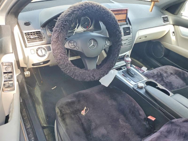 2011 Mercedes-benz C class VIN WDDGF5EB9BR139942 COPART salvage auction — MINOR DENT/SCRATCHES, TX - CERTIFICATE OF TITLE, sold $80 on 2026-07-07 (photo 8)