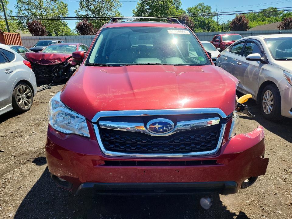 2016 Subaru Forester VIN JF2SJAHC8GH420208 COPART salvage auction — FRONT END, Ct - Cert Of Title-Salvage, sold $525 on 2026-07-07 (photo 5)