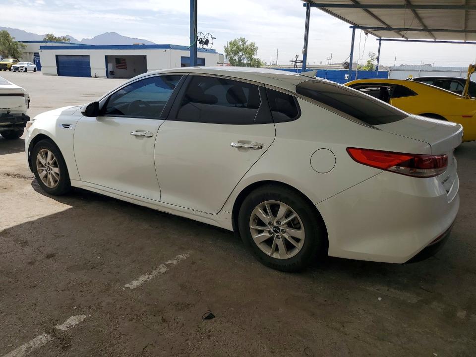 2016 Kia Optima VIN KNAGT4L3XG5072983 COPART salvage auction — HAIL, Nm - Certificate Of Title, sold $750 on 2026-07-02 (photo 2)