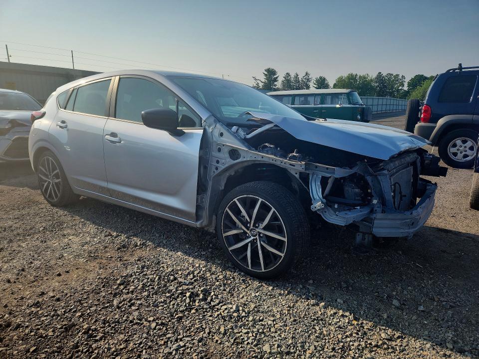 2024 Subaru Impreza VIN JF1GUABC9R8858653 COPART salvage auction — FRONT END, Pa - Cert Of Salvage-R=Reconstructe, sold $4,100 on 2026-07-14 (photo 4)