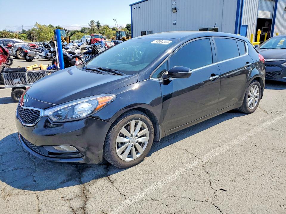 2015 Kia Forte VIN KNAFX5A83F5421467 COPART salvage auction — REAR END, Ca - Salvage Certificate, sold $1,250 on 2026-07-17 (photo 1)