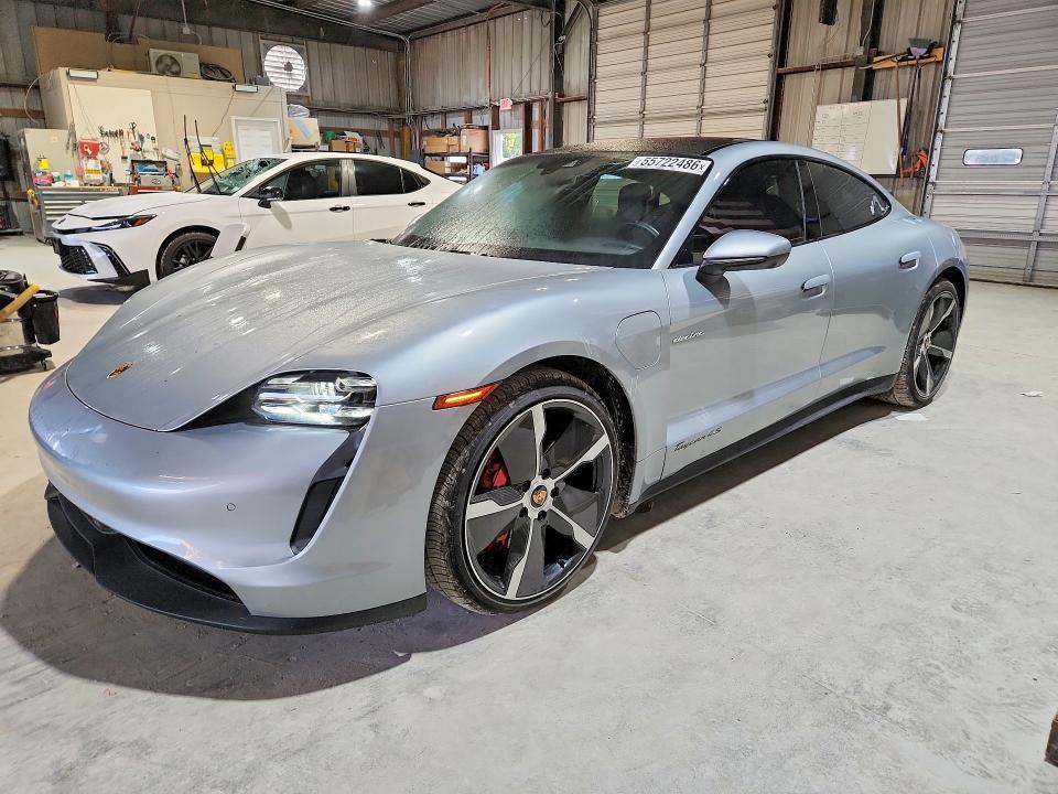 2021 Porsche Taycan VIN WP0AB2Y16MSA44542 — COPART salvage auction photo