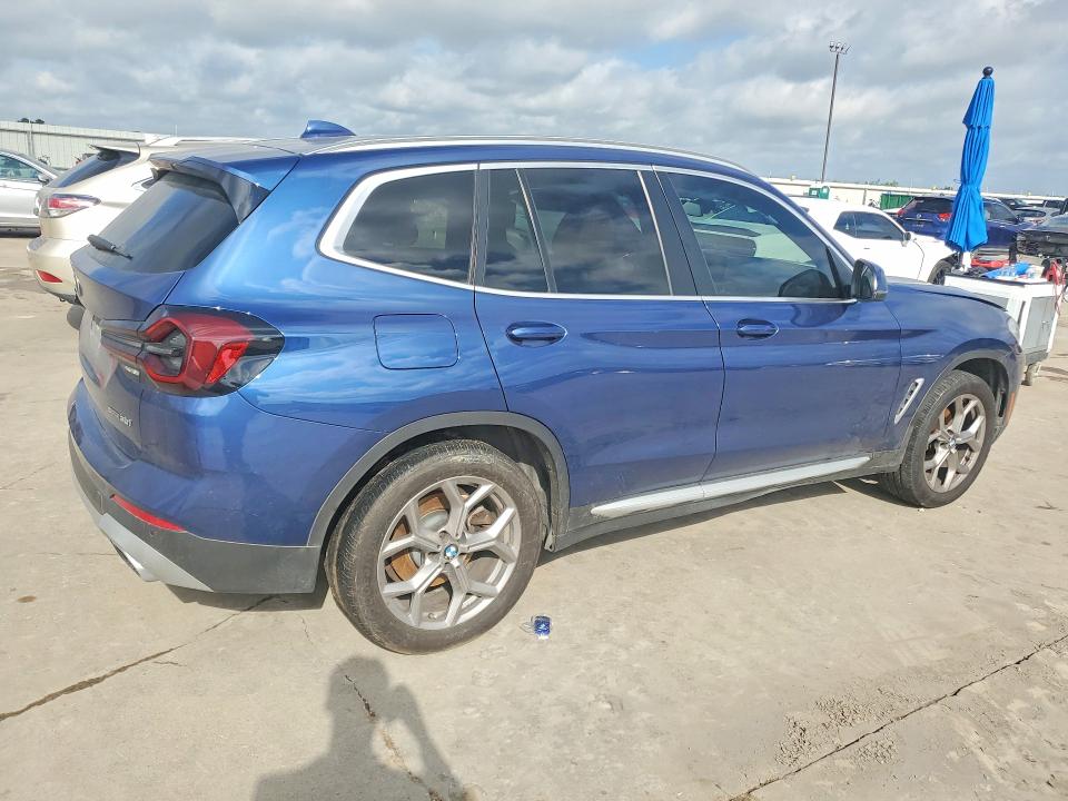 2023 BMW X3 VIN WBX47DP08PN218858 COPART salvage auction — FRONT END, Tx - Salvage Vehicle Title, sold $1,100 on 2026-07-30 (photo 3)