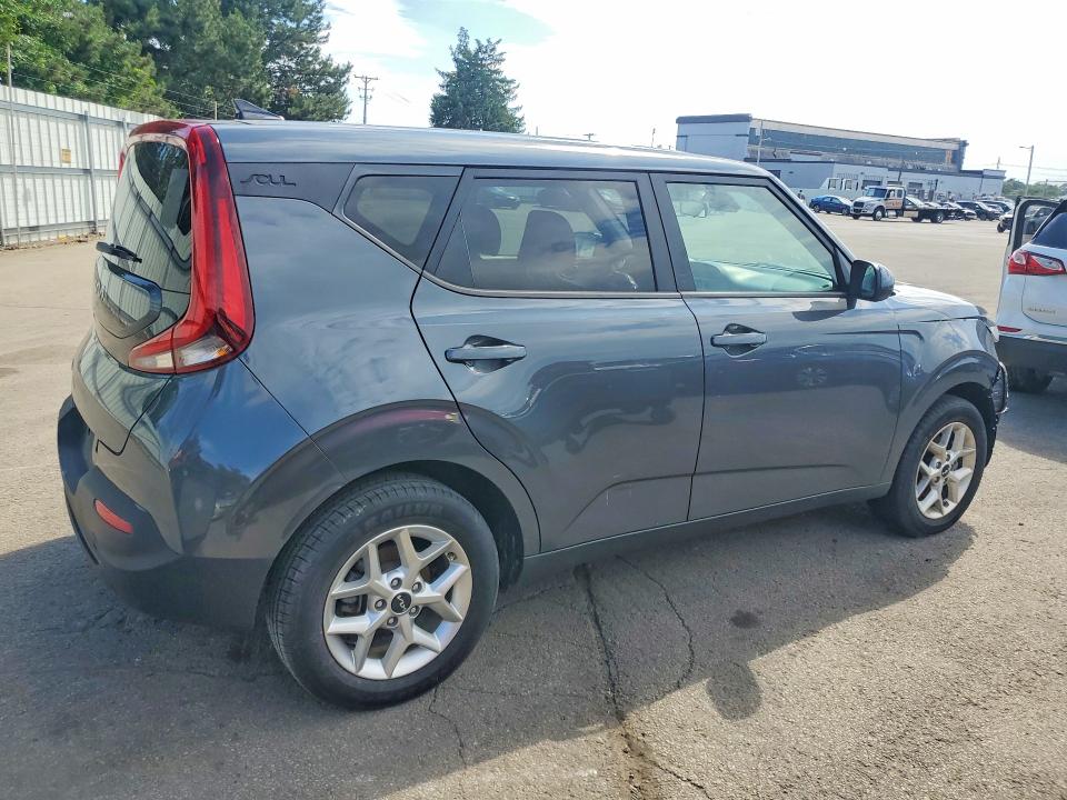 2022 Kia Soul VIN KNDJ23AU6N7814783 COPART salvage auction — FRONT END, Oh - Cert Of Title-Repossession, sold $2,050 on 2026-07-08 (photo 3)