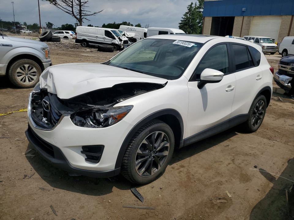 2016 Mazda Cx-5 VIN JM3KE4DY8G0783166 COPART salvage auction — FRONT END, Mi - Certificate Of Title, sold $3,500 on 2026-07-10 (photo 1)