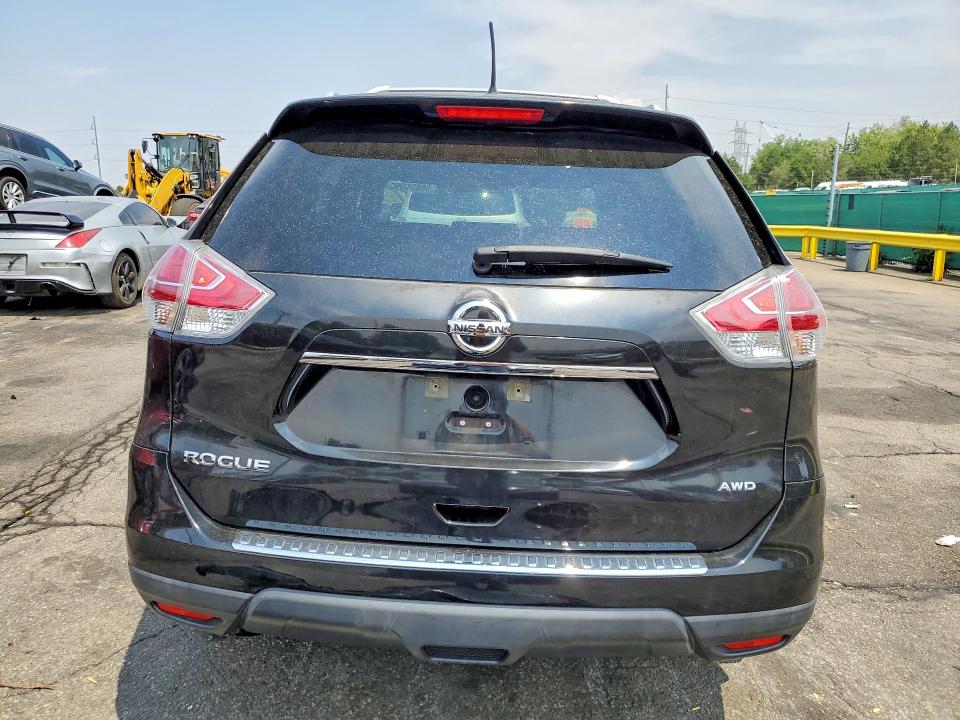 2016 Nissan Rogue VIN KNMAT2MV9GP617914 COPART salvage auction — FRONT END, Co - Public - Salvage Title, sold $775 on 2026-07-14 (photo 6)