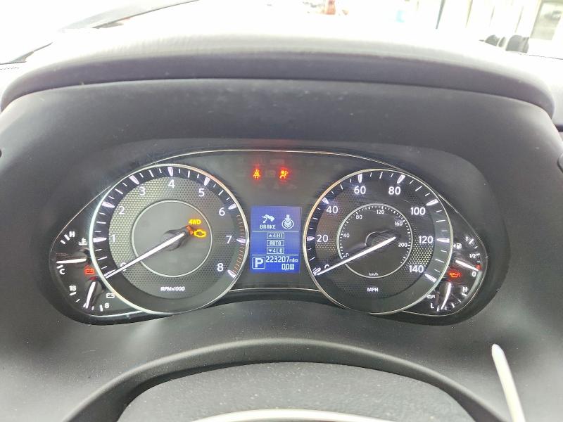 2018 Nissan Armada VIN JN8AY2NC8JX502733 COPART salvage auction — FRONT END, Ky - Cert Of Title-Salvage, sold $3,500 on 2026-07-16 (photo 9)