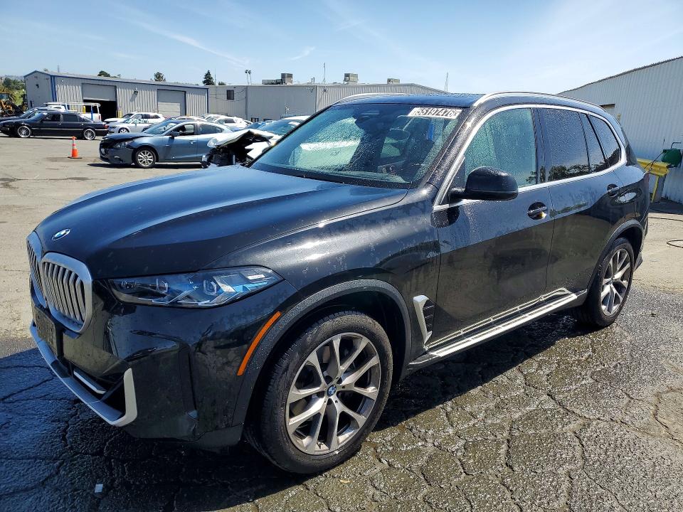 2025 BMW X5 VIN 5UX23EU03S9Z52432 COPART salvage auction — SIDE, NV - CERTIFICATE OF TITLE, sold $35,000 on 2026-07-13 (photo 1)