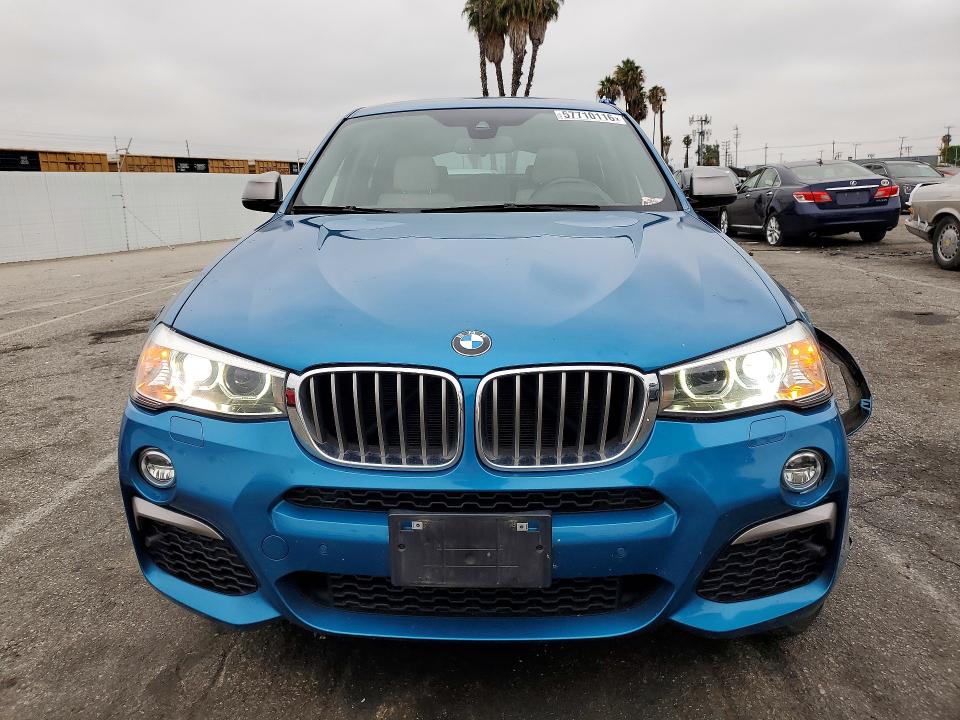 2018 BMW X4 VIN 5UXXW7C56J0W64946 COPART salvage auction — UNDERCARRIAGE, Ca - Salvage Certificate, sold $6,300 on 2026-07-07 (photo 5)