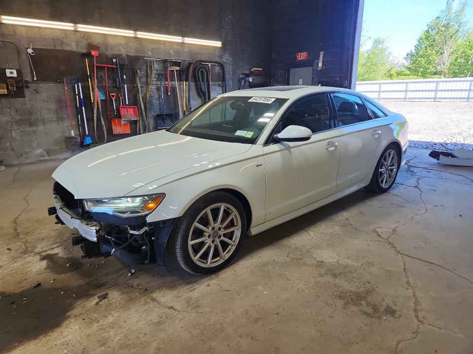 2018 Audi A6 VIN WAUG8AFC0JN029935 COPART salvage auction — FRONT END, Ny - Mv-907A Salvage Certificate, sold $6,400 on 2026-07-06 (photo 1)