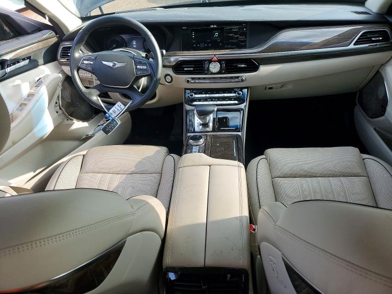 2019 Genesis G90 VIN KMTF54JH6KU064080 COPART salvage auction — SIDE, Oh - Cert Of Title-Salvage, sold $7,900 on 2026-07-13 (photo 8)