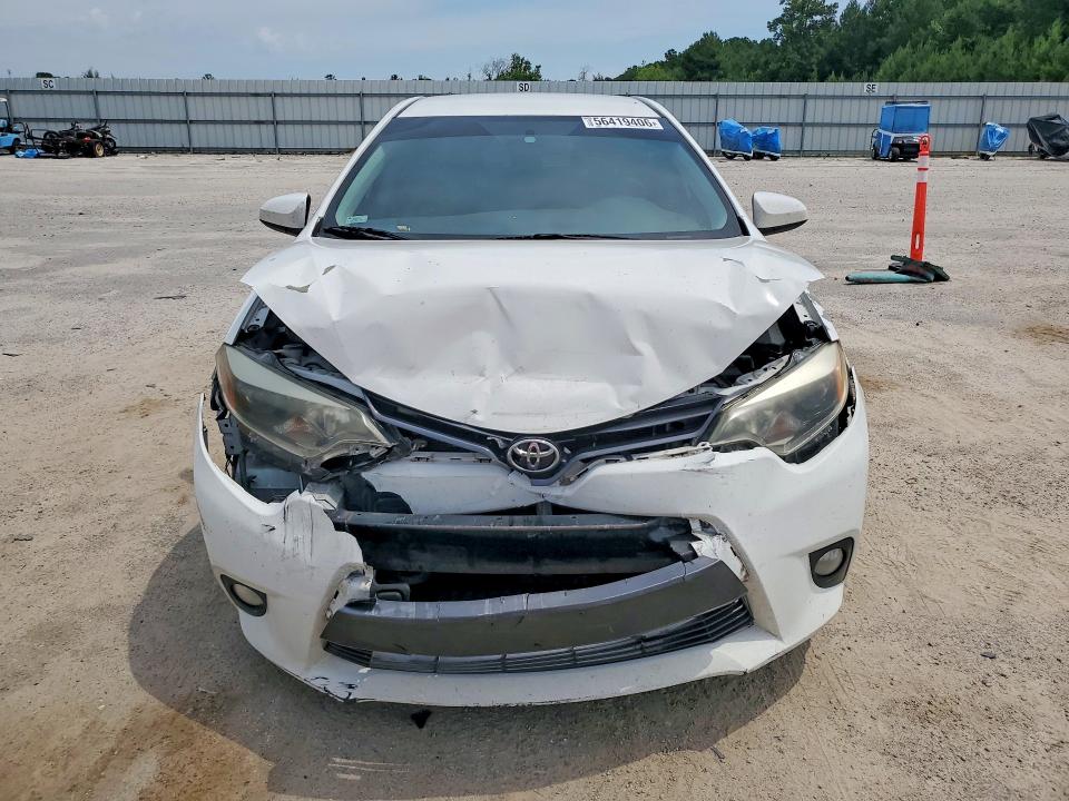 2016 Toyota Corolla VIN 5YFBURHE0GP507093 COPART salvage auction — FRONT END, Sc - Cert Of Title-Salvage, sold $1,950 on 2026-07-27 (photo 5)