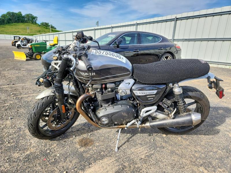 2020 Triumph motorcycle Speed twin VIN SMTD54HF4LTAD8689 COPART salvage auction — FRONT END, WI - JUNKED VEHICLE BILL OF SALE, sold $325 on 2026-07-23 (photo 3)