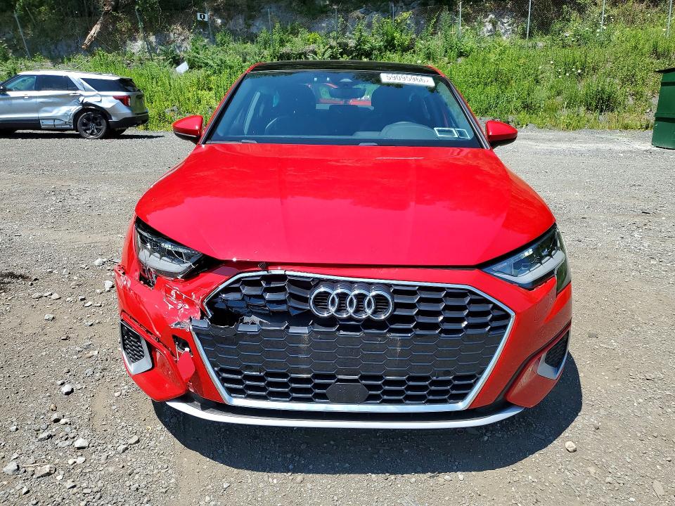 2022 Audi A3 VIN WAUGUDGY2NA023901 COPART salvage auction — FRONT END, Ny - Mv-907A Salvage Certificate, sold $11,325 on 2026-07-26 (photo 5)