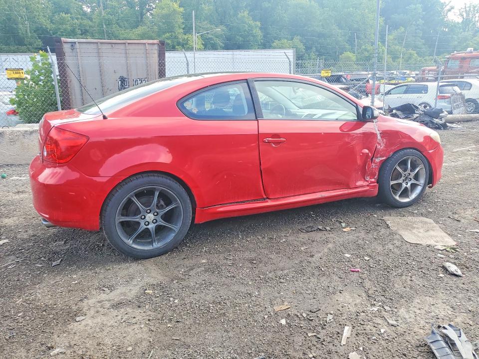 2005 Toyota Zelas VIN JTKDE177750054231 COPART salvage auction — SIDE, Md - Cert Of Salvage > 75% Damage, sold $725 on 2026-07-14 (photo 3)