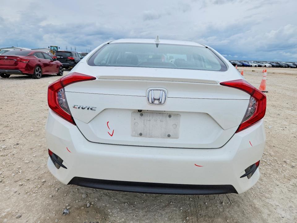 2018 Honda Civic VIN 2HGFC1F72JH645887 COPART salvage auction — FRONT END, Tx - Salvage Vehicle Title, sold $100 on 2026-08-20 (photo 6)