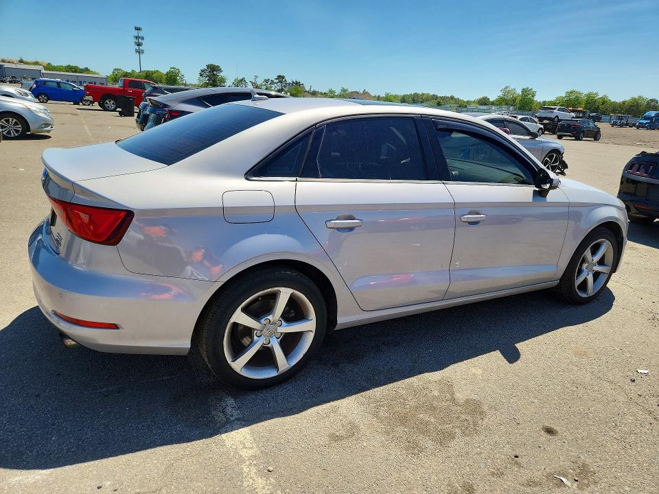2016 Audi A3 VIN WAUB8GFF2G1054178 COPART salvage auction — MECHANICAL, Mt - Certificate Of Title (P), sold $2,900 on 2026-07-06 (photo 3)
