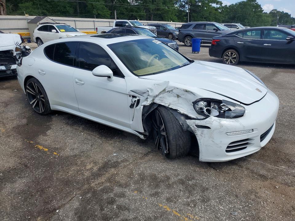 2014 Porsche VIN WP0AA2A73EL008110 COPART salvage auction — FRONT END, Al - Cert Of Title-Salvage Title, sold $300 on 2026-07-27 (photo 4)