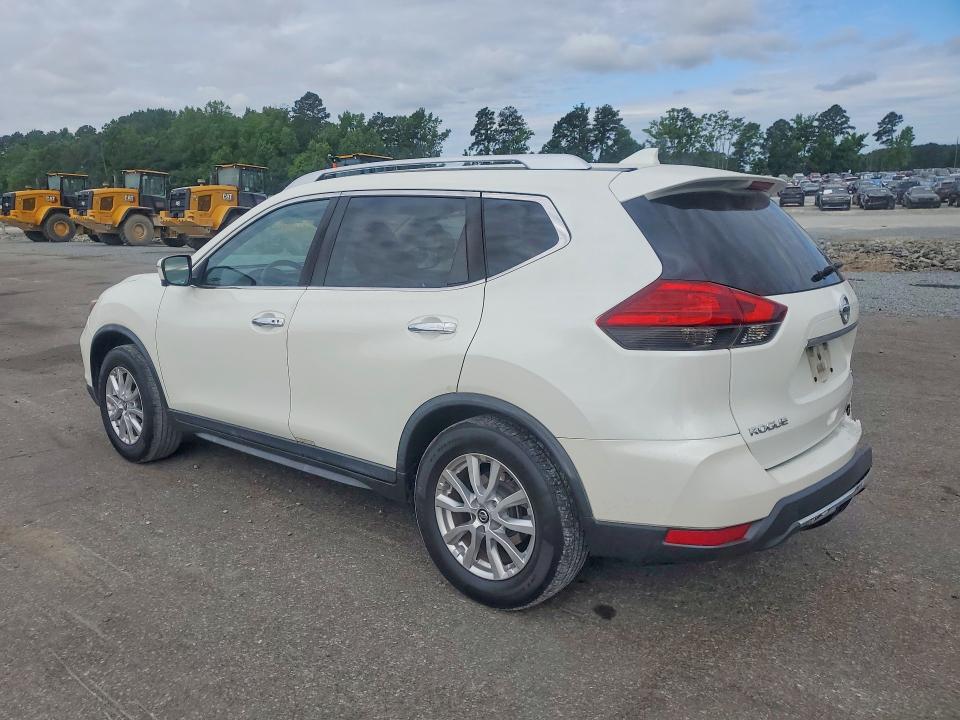 2017 Nissan Rogue VIN KNMAT2MTXHP521614 COPART salvage auction — REAR END, Nc - Salvage Certificate Of Title, sold $1,900 on 2026-07-16 (photo 2)