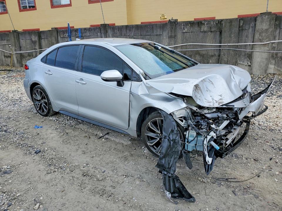2020 Toyota Corolla VIN 5YFS4RCE4LP018925 COPART salvage auction — FRONT END, Fl - Certificate Of Destruction, sold $3,700 on 2026-07-31 (photo 4)