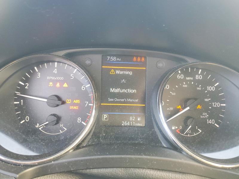 2022 Nissan Rogue VIN JN1BJ1BW0NW683855 COPART salvage auction — FRONT END, IN - CERT OF TITLE-SALVAGE TITLE, sold $4,450 on 2026-07-31 (photo 9)
